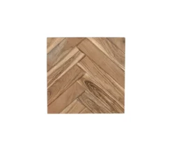 Beistelltisch 2er Set LUANDA Massivholz Akazie natur/schwarz