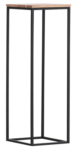 Beistelltisch JAMIE 2-teilig Akazie massiv/ schwarz