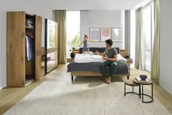 Beistelltisch JAY-JAY 3er Set braun/ schwarz