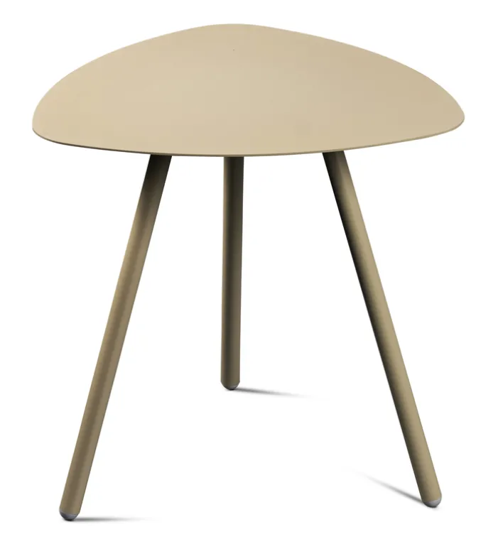 Beistelltisch MIRA 2 50x50 cm cremeweiß