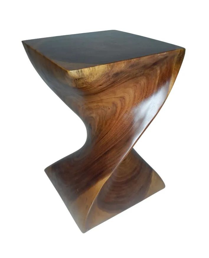 Beistelltisch rechteckig 30 x 45 cm Suarholz massiv