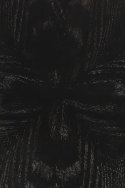 Beistelltisch rund FABIO 50 cm Eiche schwarz