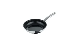 Berndes Bratpfanne B.BRILLIANT Edelstahl Ø 20 cm Silberfarbig