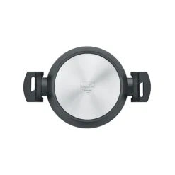 Berndes Kochtopf B.PERFECT 24 cm Aluminium schwarz