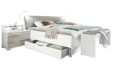 Bettanlage SHANGHAI II 180 x 200 cm Alpinweiß