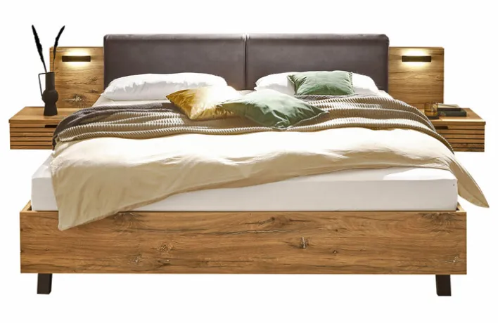 Bettanlage TRATTINO 180 x 200 cm braun/ graphit