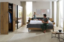 Bettanlage TRATTINO 180 x 200 cm braun/ graphit