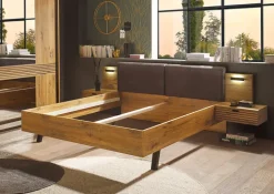 Bettanlage TRATTINO 180 x 200 cm braun/ graphit