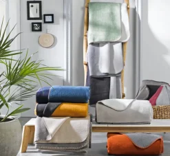 Biederlack Plaid 150 x 200 cm feder/natur