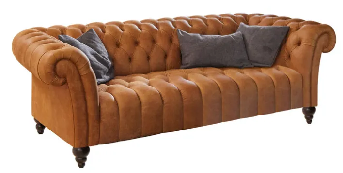 Big Sofa AMAZONAS cognac