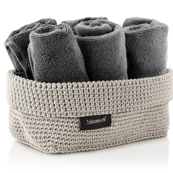 blomus Häkelkorb TELA 12 x 20 cm beige