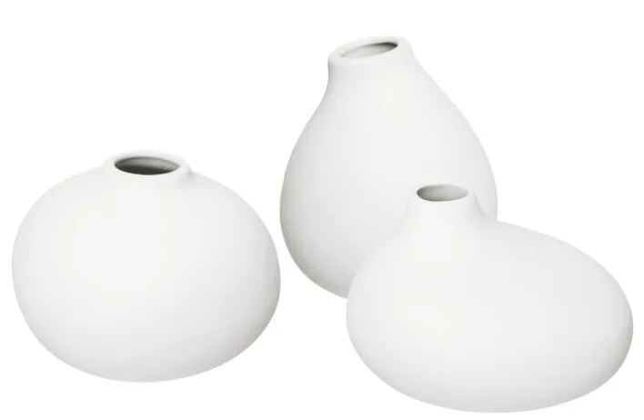 blomus Vase NONA 3er Set weiß