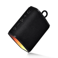 Bluetooth Lautsprecher mit Licht 8 Watt schwarz