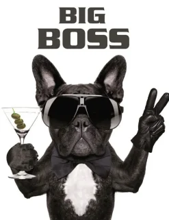 BÖNNINGHOFF Bild BIG BOSS 46 x 61 cm