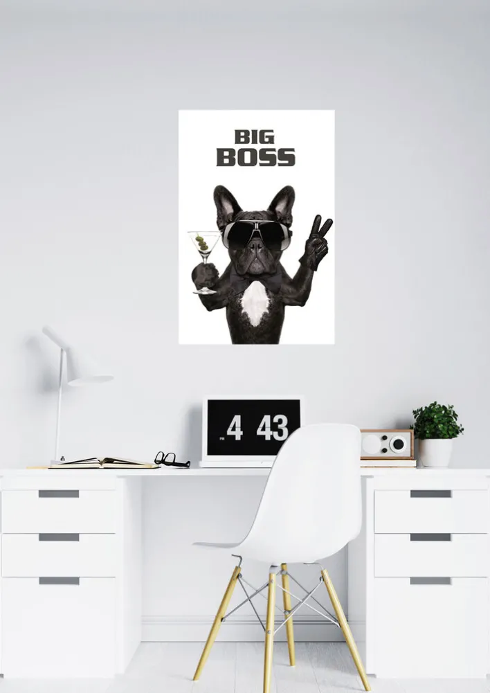BÖNNINGHOFF Bild BIG BOSS 46 x 61 cm