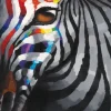 BÖNNINGHOFF Bild ZEBRA 118 x 140 cm