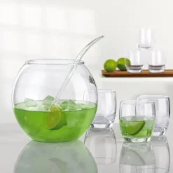 BOHEMIA SELECTION Bowle Set LIBERA 8-teilig