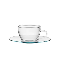 BOHEMIA SELECTION Espressotasse TEA & COFFEE 2er Set - je 100 ml Glas
