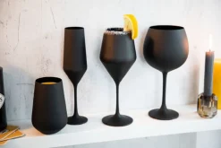 BOHEMIA SELECTION Ginglas JANE 6er Set schwarz