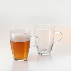BOHEMIA SELECTION Tee- / Kaffeeglas LYRA 2er Set transparent