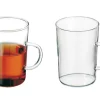 BOHEMIA SELECTION Tee- / Kaffeeglas TEA AND COFFEE 2er Set - je 200 ml Glas