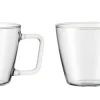 BOHEMIA SELECTION Tee-/ Kaffeeglas CHARME 2er Set Glas