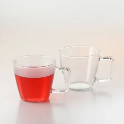 BOHEMIA SELECTION Tee-/ Kaffeeglas CHARME 2er Set Glas