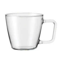 BOHEMIA SELECTION Tee-/ Kaffeeglas CHARME 2er Set Glas