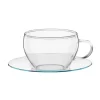 BOHEMIA SELECTION Teetasse TEA & COFFEE 2er Set - je 250 ml Glas