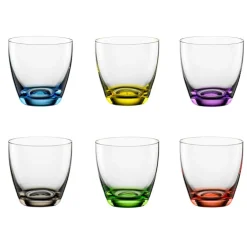 BOHEMIA SELECTION Whiskyglas VIVA COLORI 6er Set