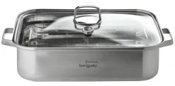 bongusto Dampfgarer-Topf 2-teilig Edelstahl mit Thermometer
