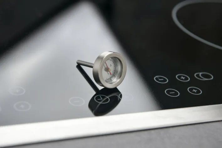 bongusto Dampfgarer-Topf 2-teilig Edelstahl mit Thermometer