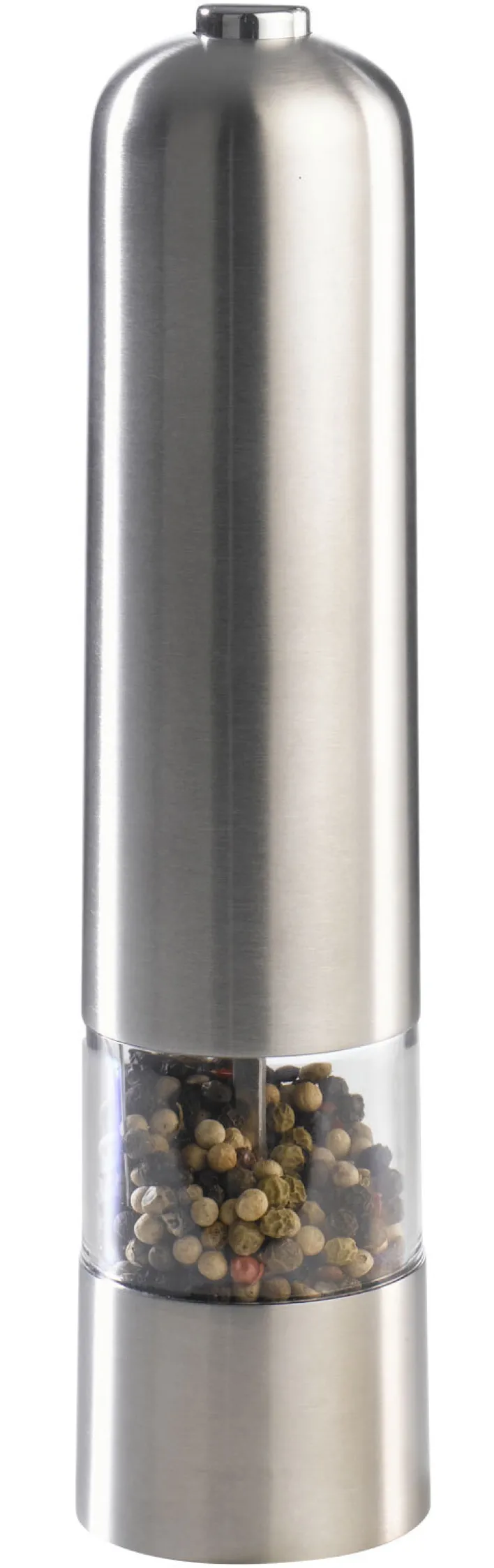 bongusto Gewürzmühle elektrisch silberfarbig