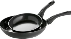 bongusto Pfannen-Set 2-teilig Aluminium schwarz