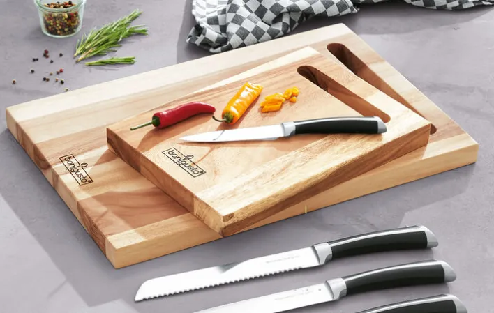 bongusto Schneidebrett 31,5 x 22,5 cm Akazie Holz