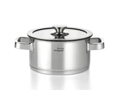 bongusto Topfset 4-teilig Edelstahl silberfarbig