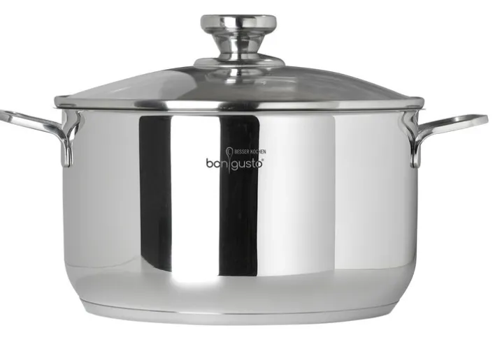 bongusto Topf-Set 5-teilig Edelstahl mit Deckel