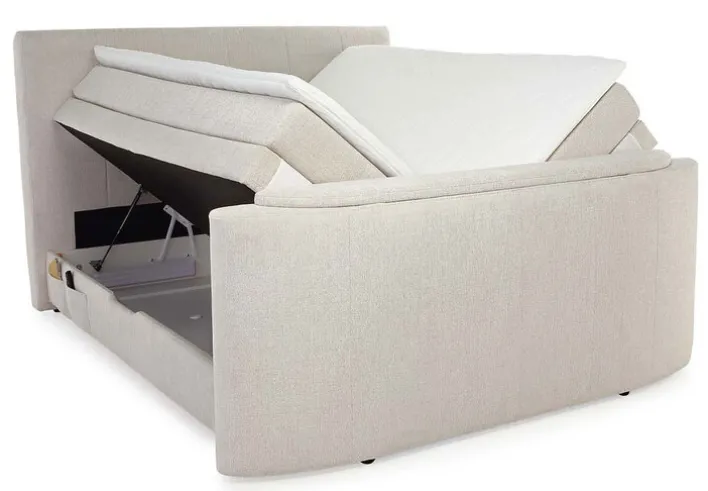 Boxspringbett BEL AIR 180 x 200 cm beige