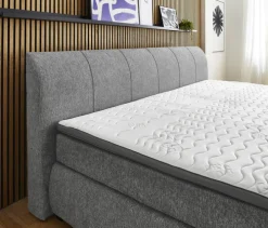 Boxspringbett CODY 240 x 200 cm grau