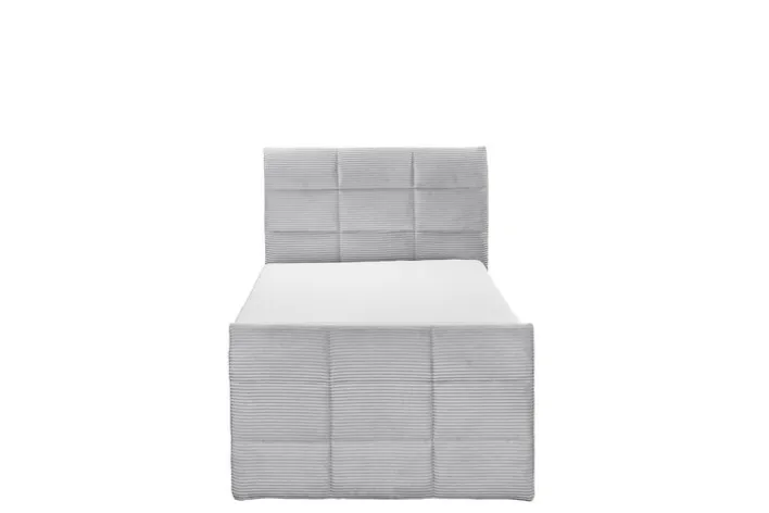 Boxspringbett DARIO 100 x 200 cm grau