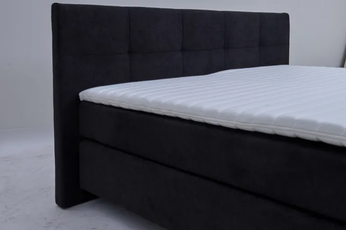 Boxspringbett MALMÖ 180 x 200 cm anthrazit