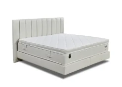Boxspringbett PALERMO 180 x 200 cm weiß