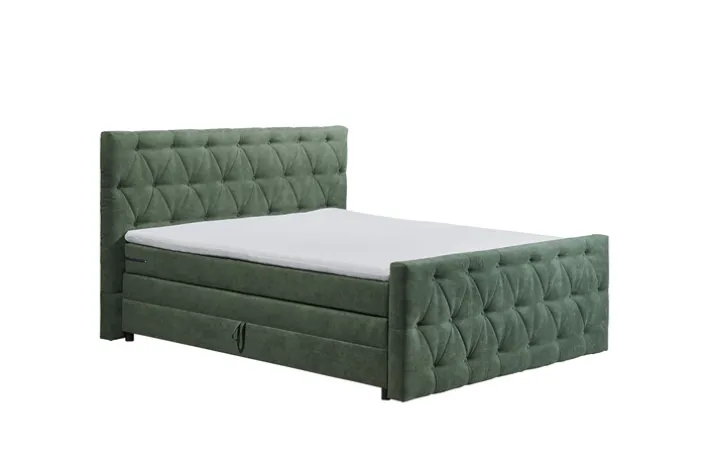 Boxspringbett RIO 180 x 200 cm grün
