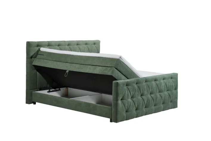 Boxspringbett RIO 180 x 200 cm grün