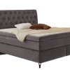 Boxspringbett SVENJA 180 x 200 cm grau