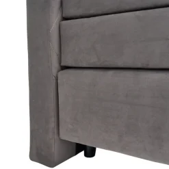 Boxspringbett SVENJA 180 x 200 cm grau