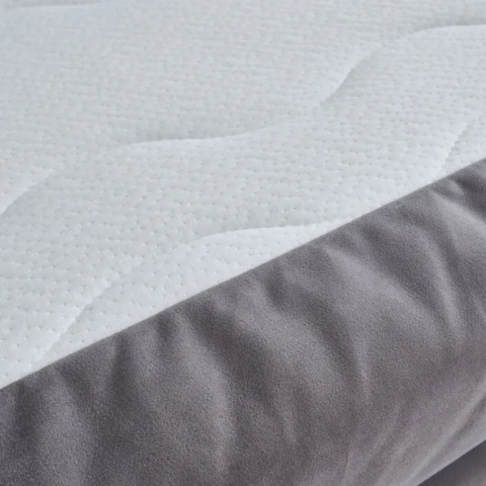 Boxspringbett SVENJA 180 x 200 cm grau