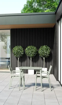 Brafab Dining Gartentisch NIMES 78 x 78 cm dusty green