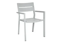 Brafab Stapelstuhl Garten DELIA AL 2er Set light grey