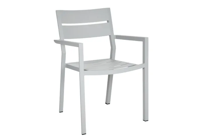 Brafab Stapelstuhl Garten DELIA AL 2er Set light grey